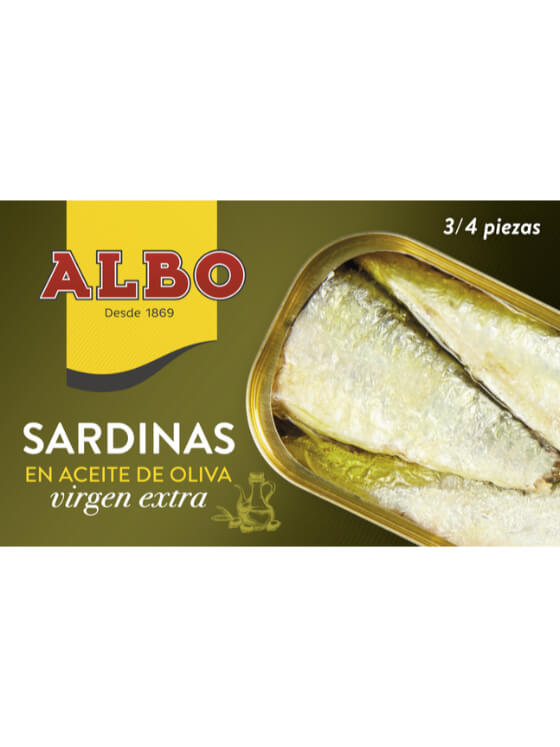 Sardines in Extra Virgin Olive Oil 120g