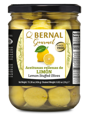 Gourmet Lemon Stuffed Olives 250g